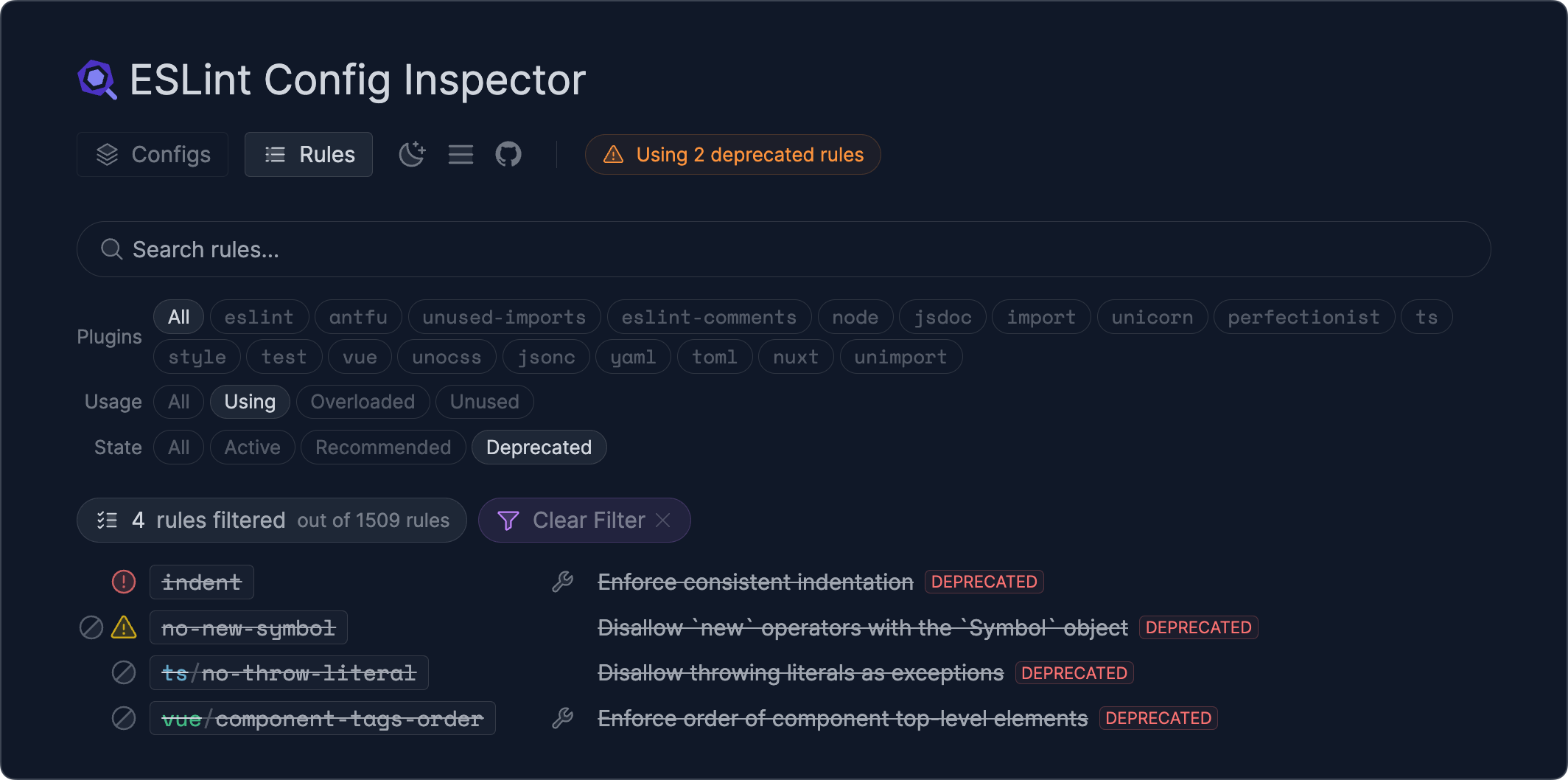 Screenshot of Filepath Matching